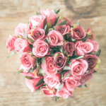 Bouquet de Roses en chambre